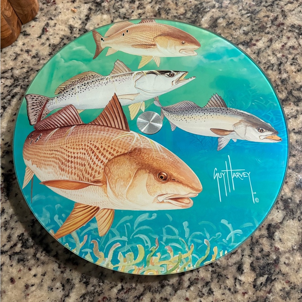 Guy Harvey Fish Design Lazy Susan